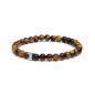 Preview: Armband mit 6 mm Tigerauge-Stein - Tiger Eye 6mm